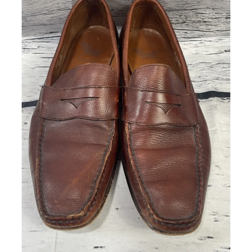 Allen‎ Edmonds Vincent Penny Loafer Dress Shoe Leather 11.5 D Made In USA